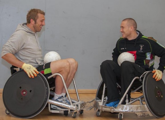 Chris Robshaw and Mike Brown