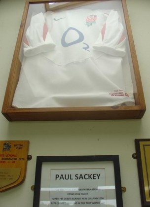 Paul Sackey's debut shirt.