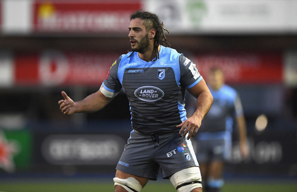 Cardiff Blues flanker Josh Navidi