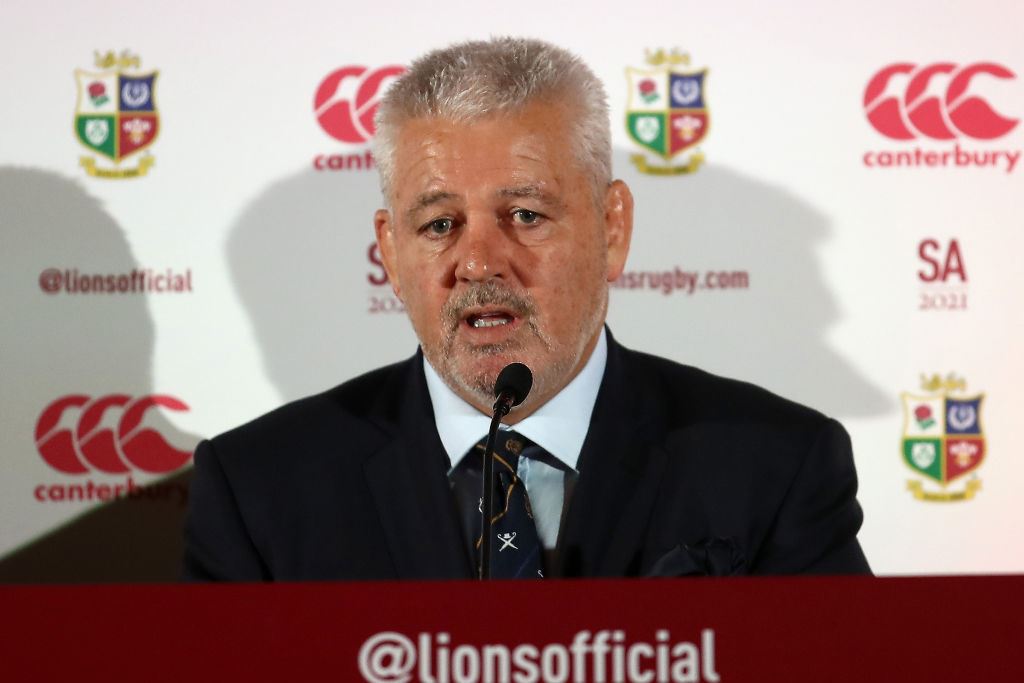 Lions head coach Warren Gatland