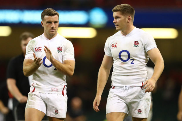 George Ford and Owen Farrell - England