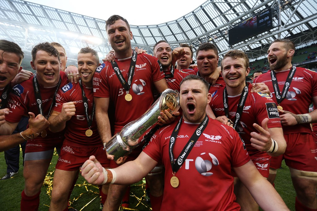 Scarlets win the PRO14 in 2017