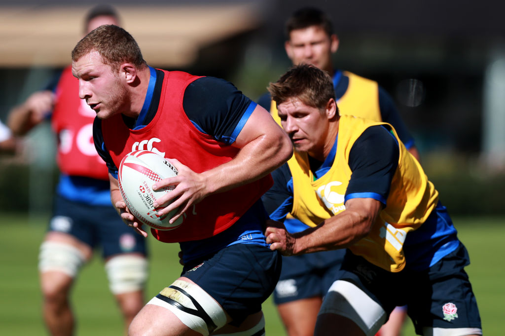 England - Sam Underhill and Piers Francis