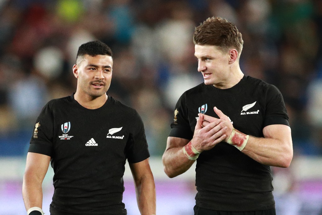 New Zealand - Richie Mo'unga and Beauden Barrett