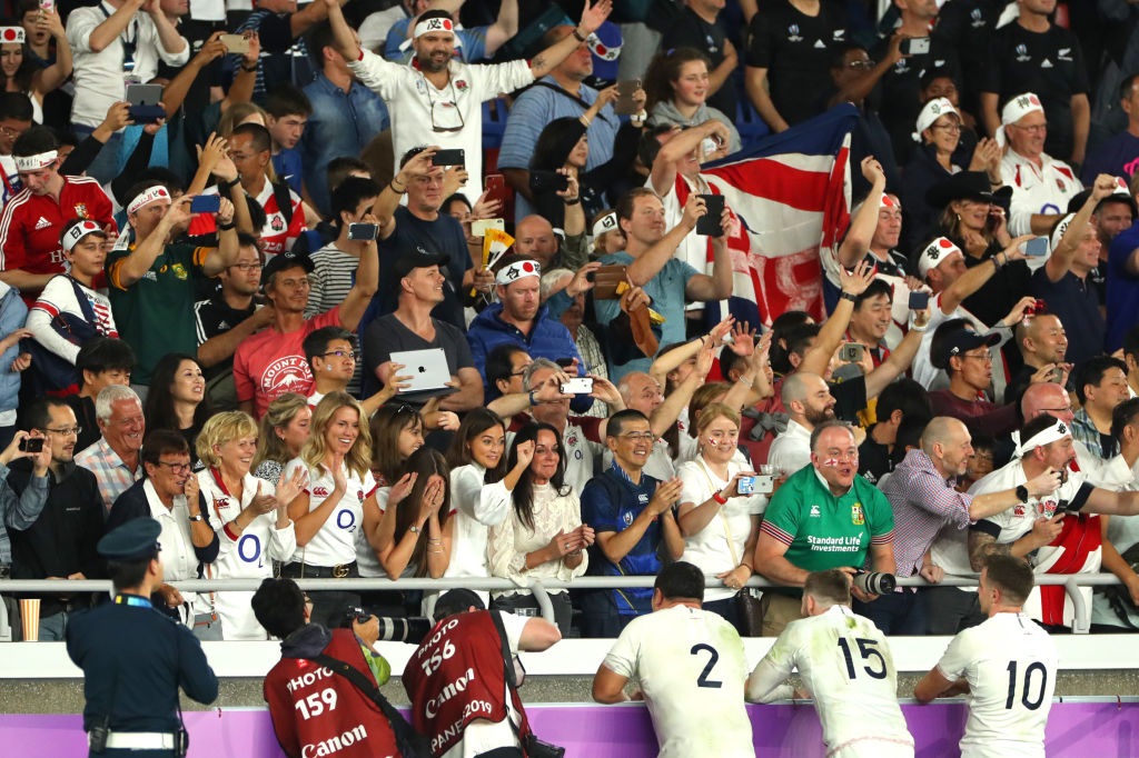 England fans - Rugby World Cup