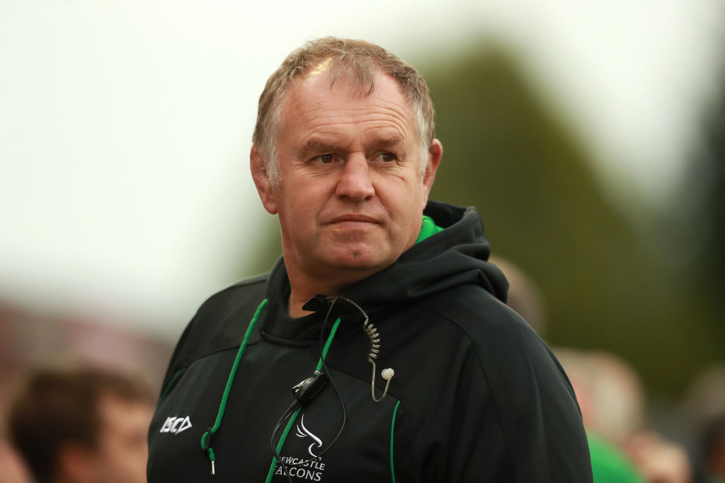 Newcastle Falcons director of rugby Dean Richards