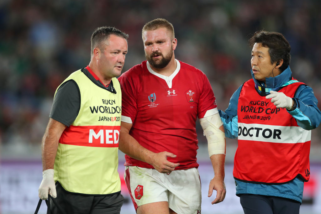 Wales prop Tomas Francis