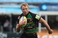 Northampton Saints No.8 Roger Wilson