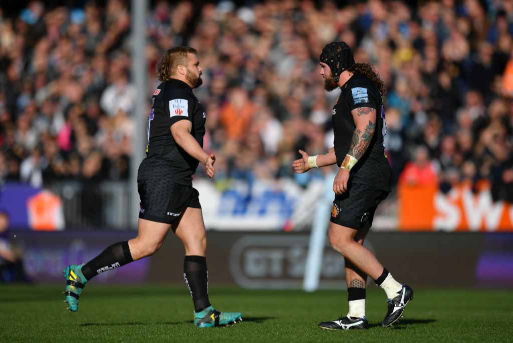 Exeter prop Tomas Francis