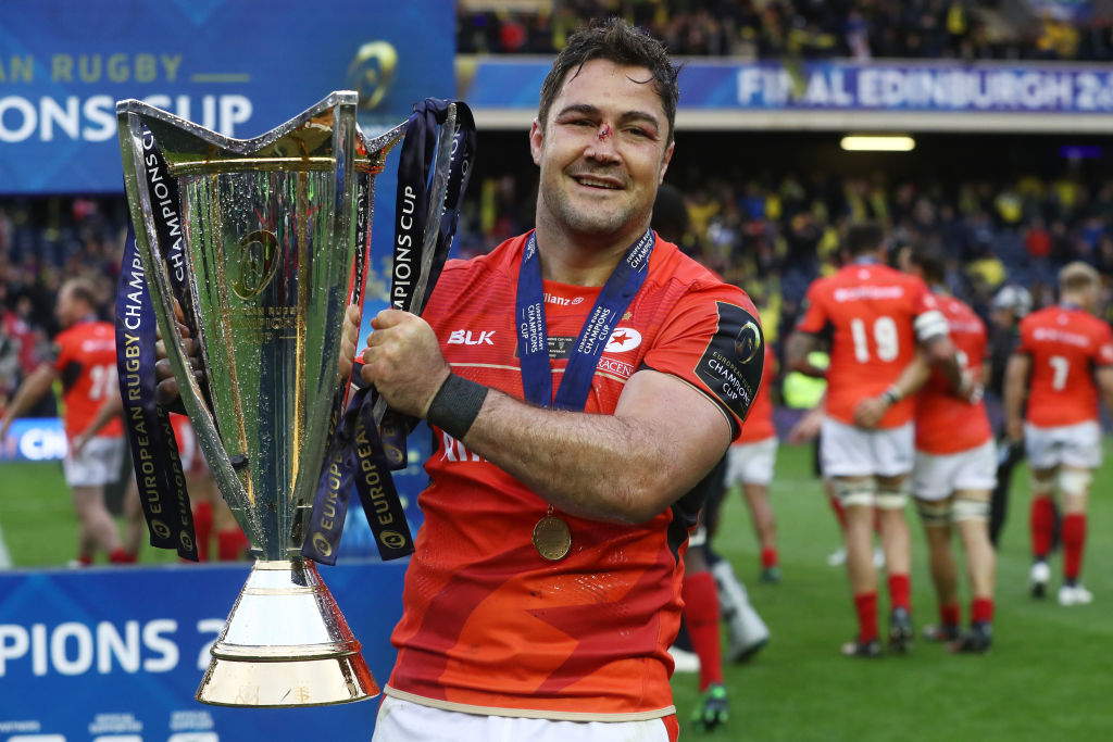 Saracens captain Brad Barritt