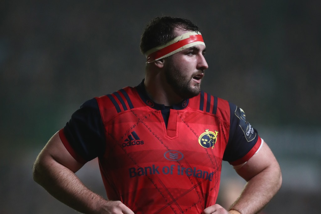 Munster prop James Cronin