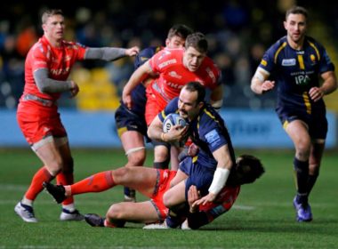 Worcester Warriors fly-half Jono Lance