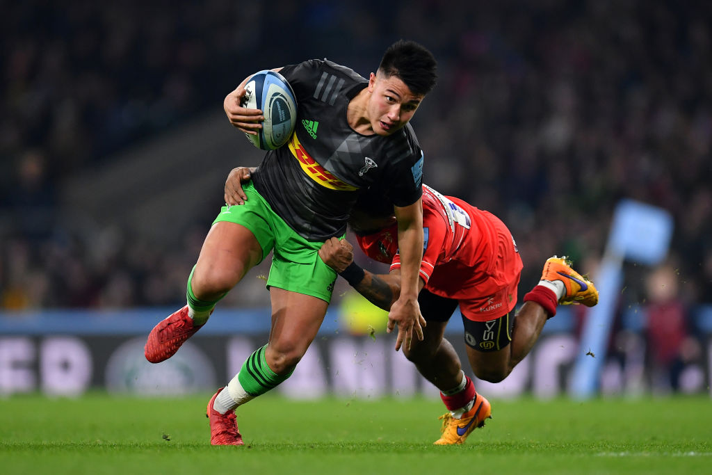 Harlequins No.10 Marcus Smith in Premiership action