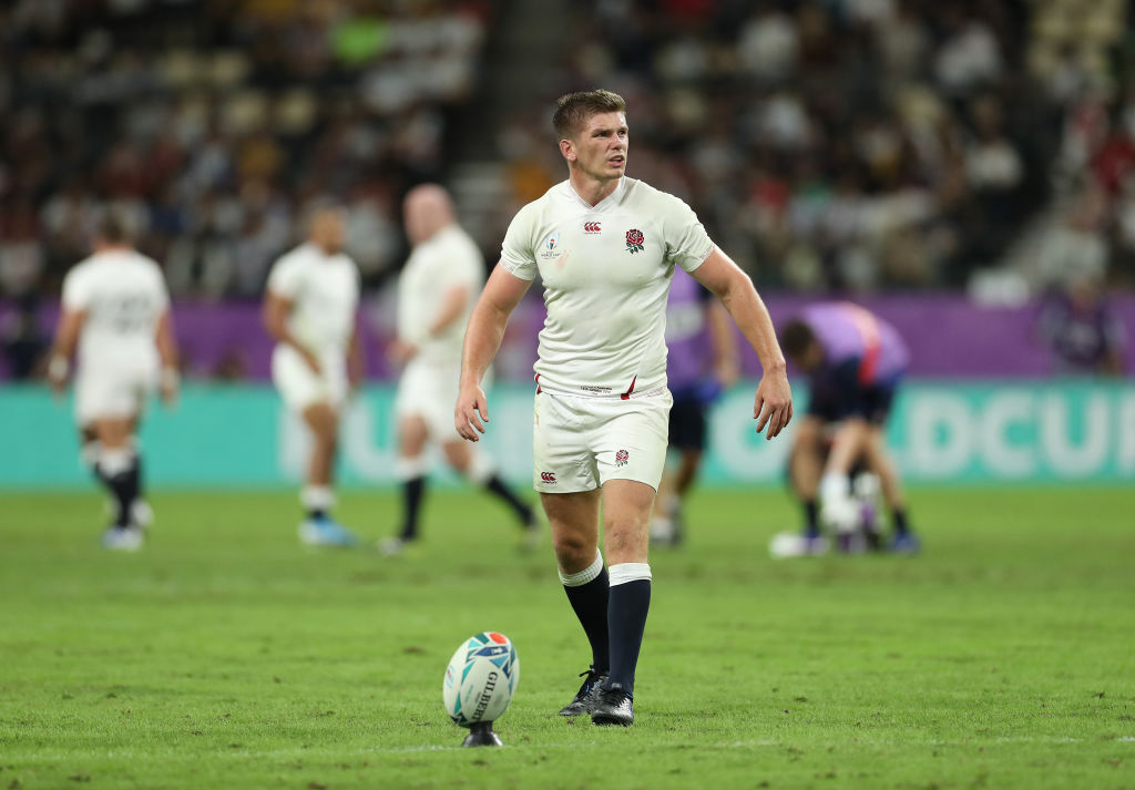 England fly-half Owen Farrell