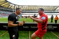 Saracens defence coach Alex Sanderson