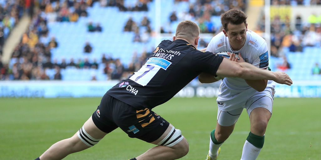 London Irish full-back Tom Parton