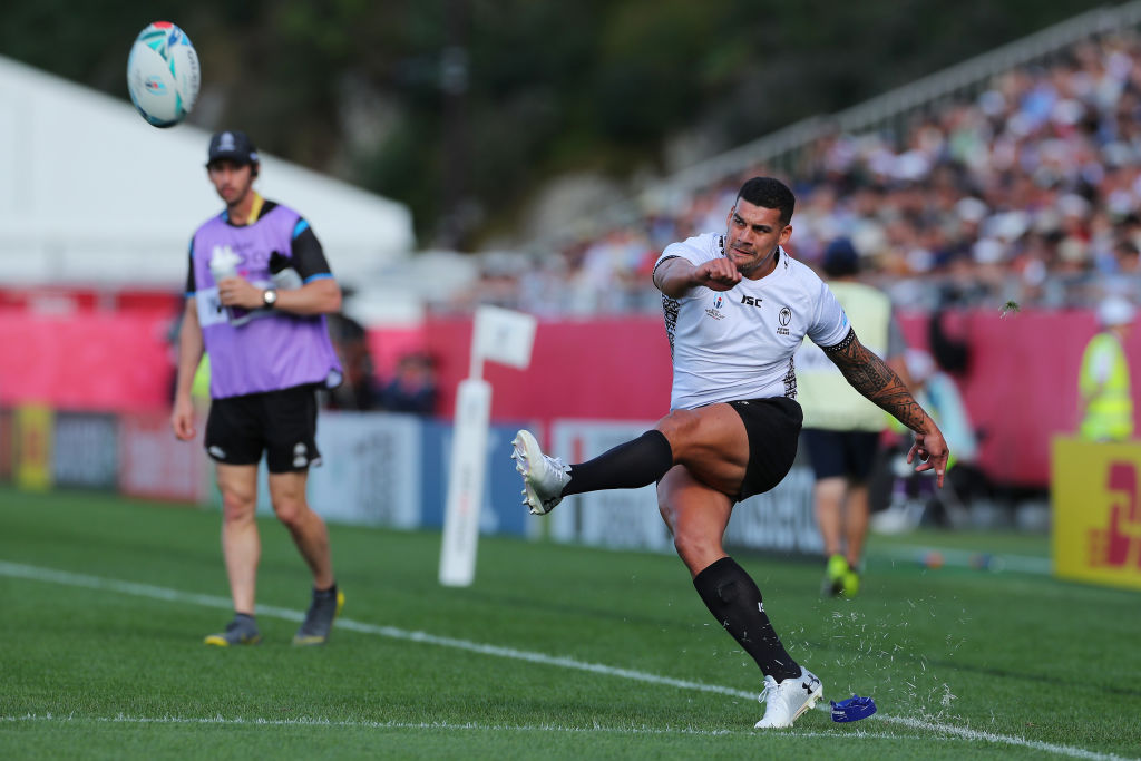 Fiji fly-half Josh Matavesi