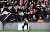 Julian Savea playing for the All Blacks