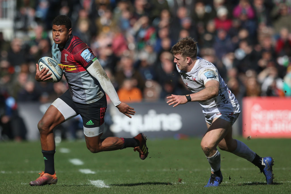 Harlequins wing Nathan Earle