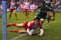 Gloucester full-back Louis Rees-Zammit