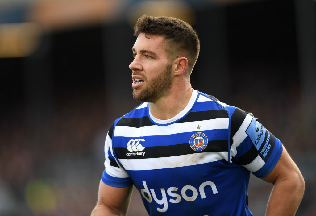 Bath scrum-half Rhys Webb