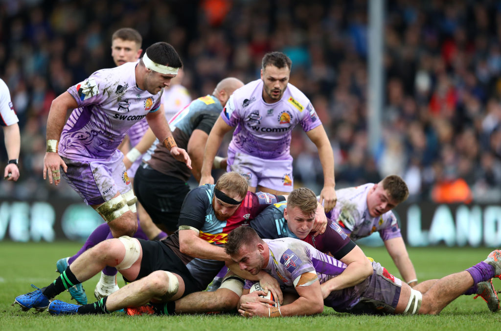 Exeter Chiefs forward Sean Lonsdale