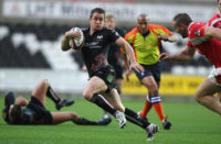 Shane Williams in action for the Ospreys