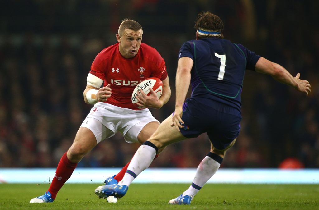 Wales centre Hadleigh Parkes