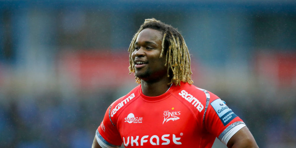 Sale Sharks winger Marland Yarde