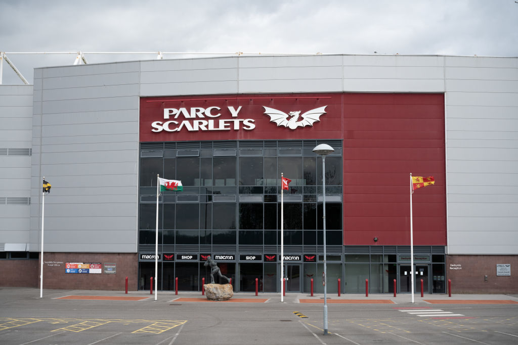 Scarlets home stadium Parc y Scarlets