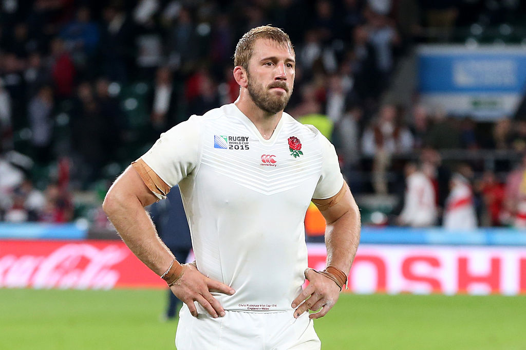 England flanker Chris Robshaw