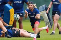 Sale Sharks scrum-half Faf de Klerk