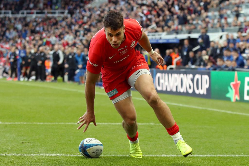 Saracens wing Sean Maitland