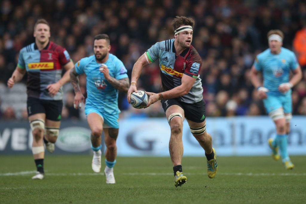 Harlequins back row Jack Clifford