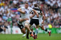 Alex Dombrandt playing for England XV