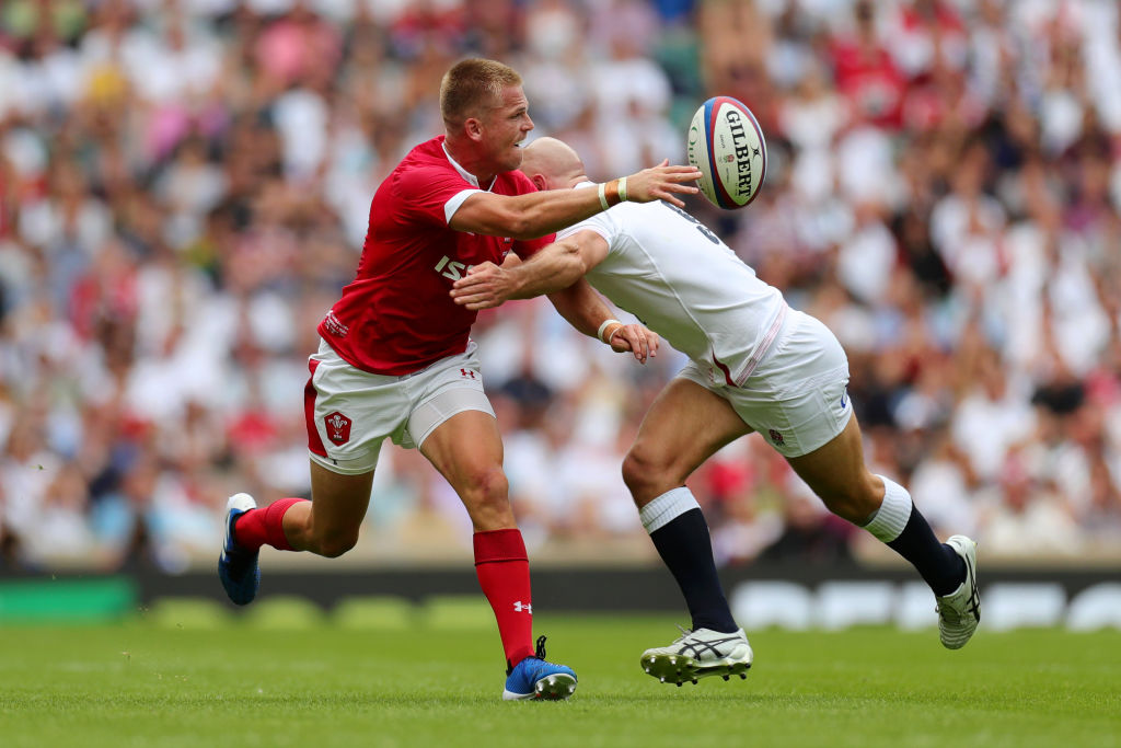 Wales fly-half Gareth Anscombe