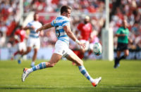 Argentina full-back Emiliano Boffelli