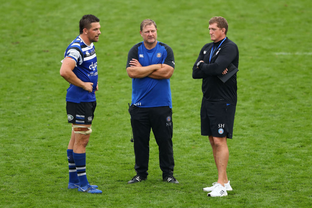 Bath head coach Neal Hatley