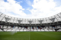 West Ham play at the Olympic Stadium