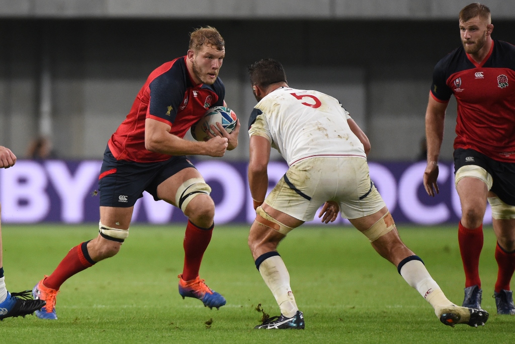 Wasps and England lock Joe Launchbury