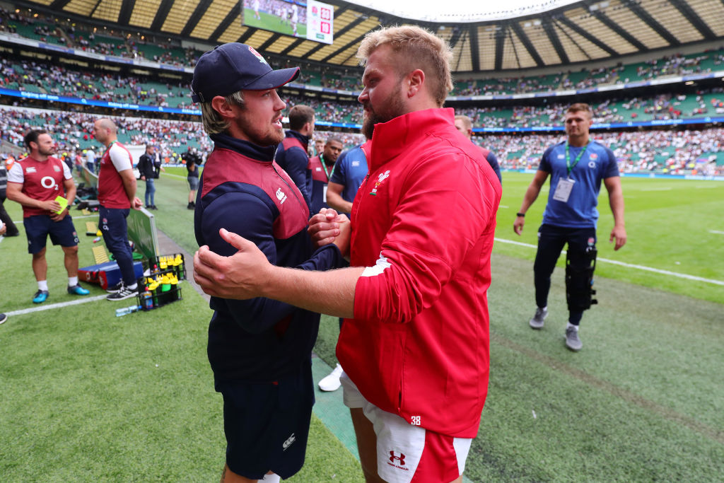 Exeter and Wales prop Tomas Francis