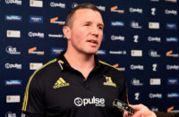 Highlanders head coach Aaron Mauger