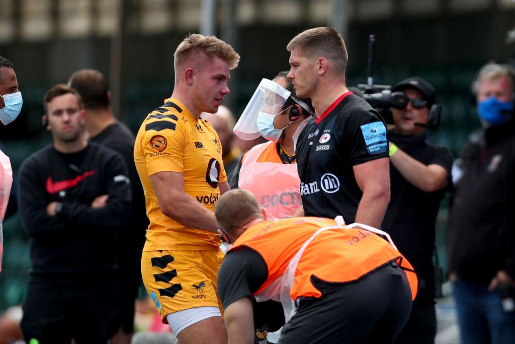 Charlie Atkinson and Owen Farrell