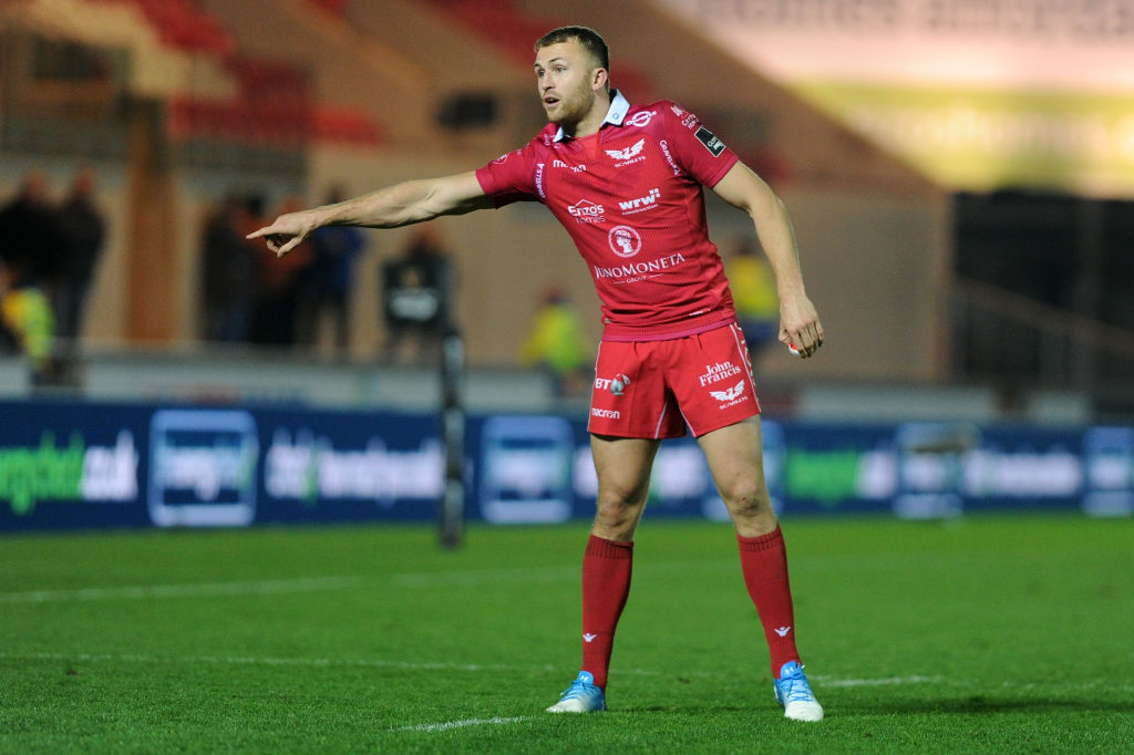 Scarlets full-back Tom Prydie