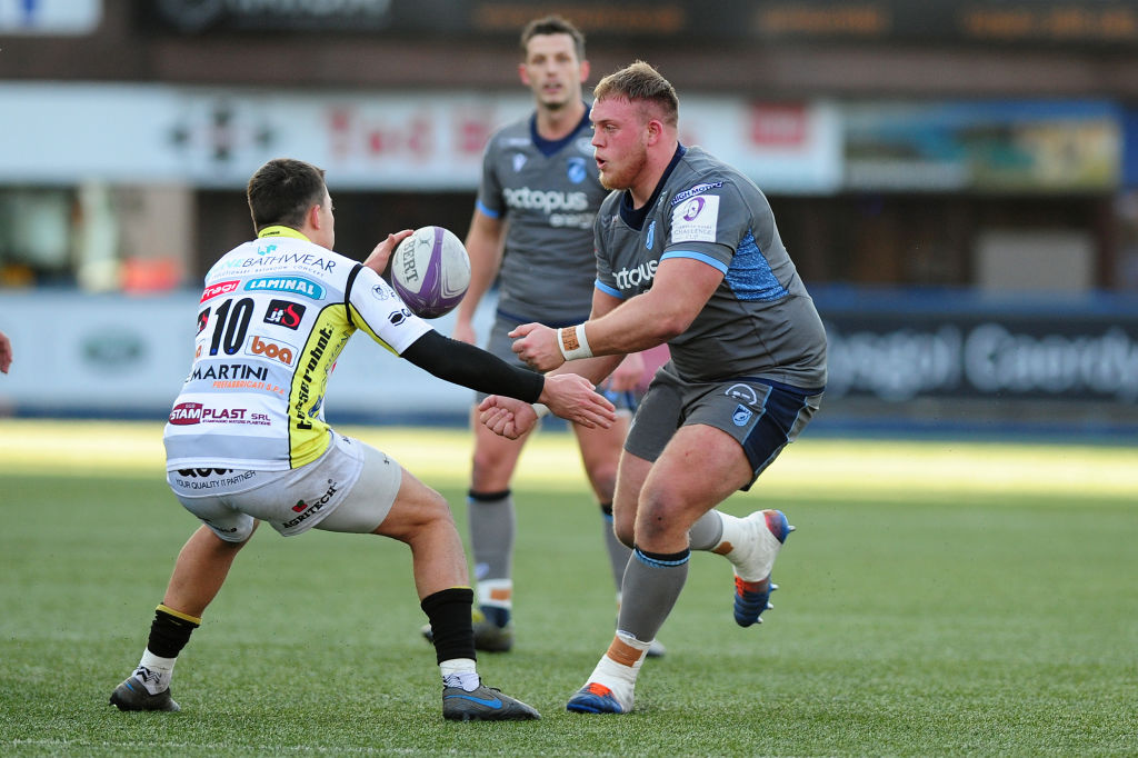 Cardiff Blues prop Corey Domachowski