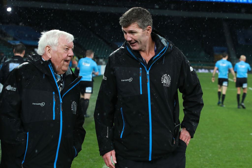 Exeter Chiefs director of rugby Rob Baxter