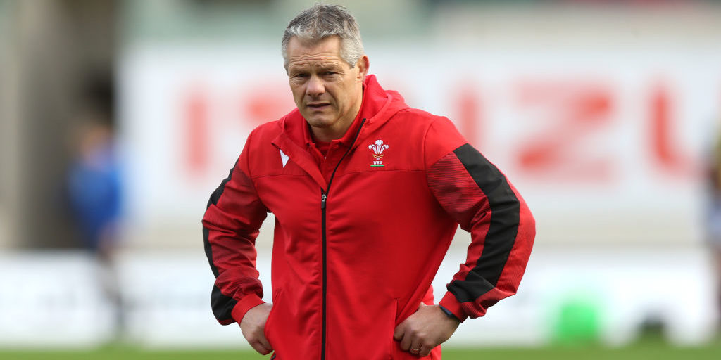 Wales defence coach Byron Hayward