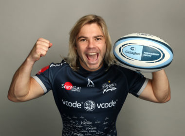 Sale Sharks scrum-half Faf de Klerk