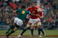 Simon Shaw playing for the Lions in 2009