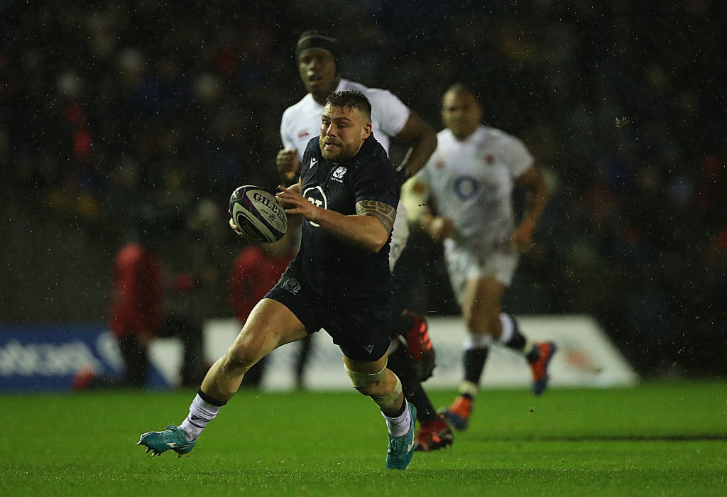 Scotland prop Rory Sutherland